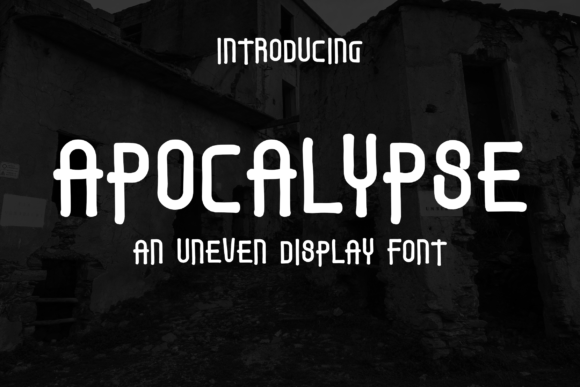 Apocalypse Bold: A Rugged Typeface for Rebellious Brand Identities
