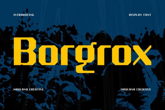 Borgrox: The Playful Display Typeface That Transforms Your Brand