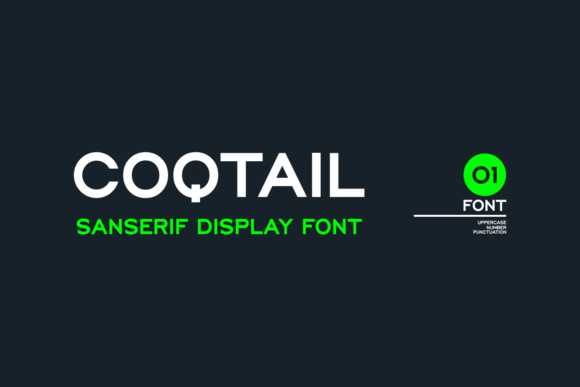 Coqtail: The Display Font That Elevates Real Brand Identity