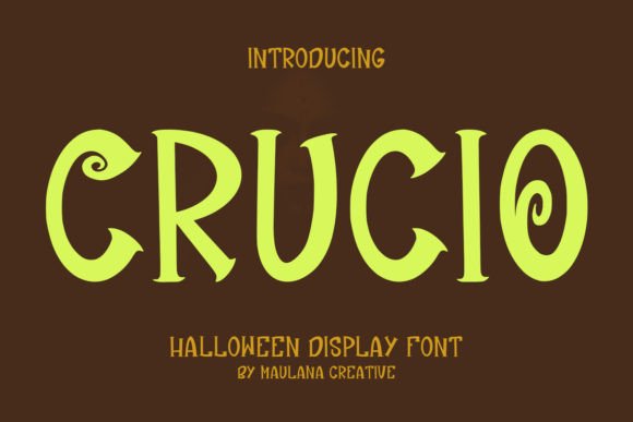 Crucio: The Bold Display Typeface for Scroll-Stopping Campaigns