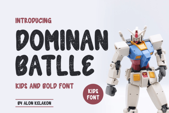 Dominan Battle Font: The Friendly Typeface for Authentic Branding