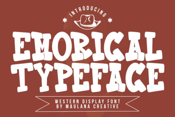 Emorical: The Western Display Font That Elevates Digital Branding