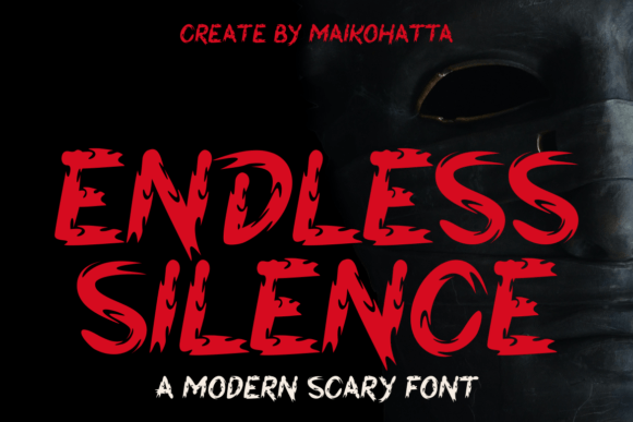 Endless Silence: The Spooky Typeface for Scroll-Stopping Campaigns