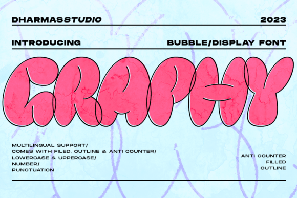Graphy: The Bold Display Typeface for Modern Web Design