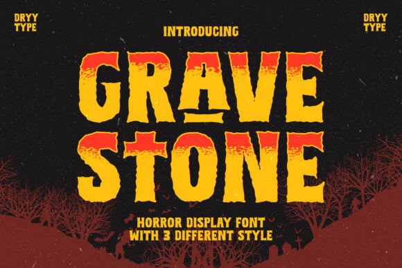 Gravestone: The Perfect Display Font for Bold Brand Identity