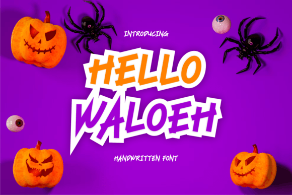 Hello Waloeh: The Display Typeface That Makes Campaigns Pop