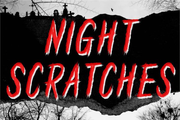 Night Scratches: The Perfect Display Typeface for Brand Identity