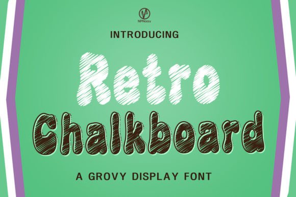 Retro Chalkboard: A Display Typeface for Modern Web Design