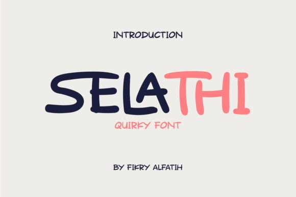 Selathi: The Whimsical Display Typeface for Scroll-Stopping Campaigns