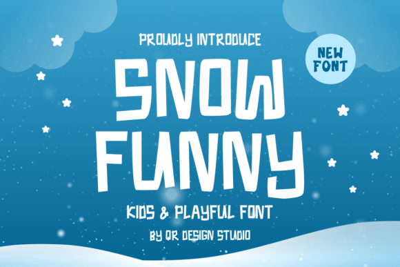 Snow Funny: The Creative Typeface That Elevates Campaign Visuals