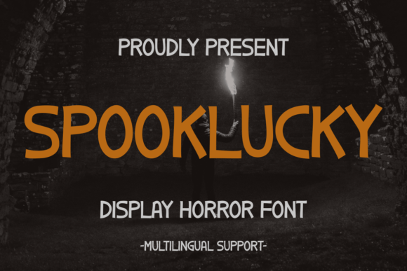 Spooklucky: The Display Typeface That Powers Halloween Campaigns