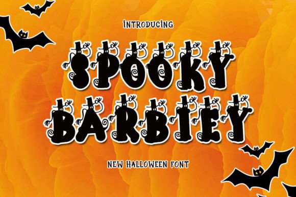 Spooky Barbiey: A Display Typeface for Digital Storytelling