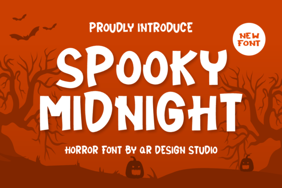 Spooky Midnight: A Bold Typeface for High-Impact Campaigns