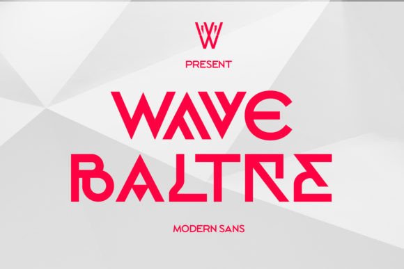 Wave Baltre: The Premium Display Font for Modern Campaigns